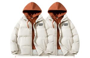 BOBBY ABLEY Пуховик Unisex, 2 Pack (Beige Orange+Beige Orange)
