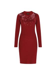 Длинное платье faina, бордовый