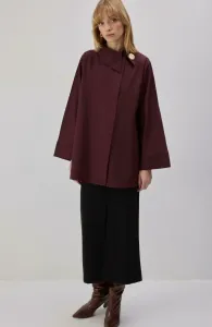 Блузка на пуговицах Touché Privé, Burgundy