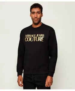 Толстовка с логотипом Regular fit Versace Jeans Couture, черный