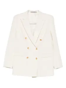 Жакет Jasmine на двухрядных пуговицах Tagliatore, белый