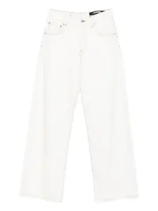 Джинсы с декоративной строчкой JACQUEMUS, белый
