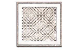 MONOGRAM FLOWER TILE Шелковый платок Женский Экрю LOUIS VUITTON