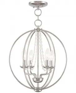 Светильник "Арабелла" 38 см Livex, Polished Chrome