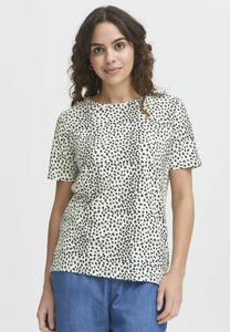 Футболка с принтом FRHAZEL Fransa, белый