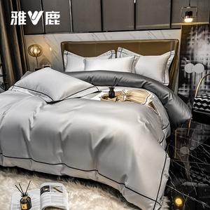 Yalu Комплект постельного белья 1,8 м, 4 предмета: пододеяльник 200x230 см