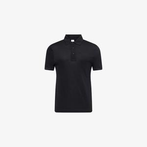 Поло Gymshark с вышитым логотипом из хлопковой смесовой ткани, черный