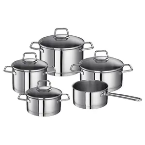 Набор кастрюль Schulte-Ufer Wega из нержавеющей стали, 5 предметов
