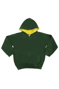 Толстовка с капюшоном Varsity AWDis, зеленый