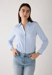 Блузка с застежкой на пуговицы gestreifte More & More, Skyblue Offwhite