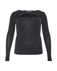 Рубашка KAFFE CURVE KC Cellia, черный