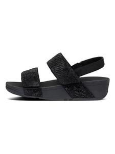 Fitflop Черные сандалии на танкетке