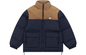 NBX Academy пуховик мужской темно-синий/коричневый New Balance, темно-синий/коричневый