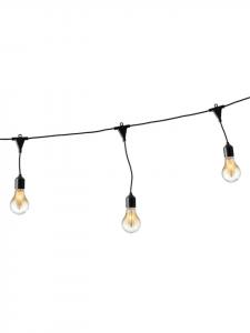 Светодиодная гирлянда, 20 лампочек накаливания, для использования на открытом воздухе, соединяемые между собой, длина: 9,5 м  Marelida