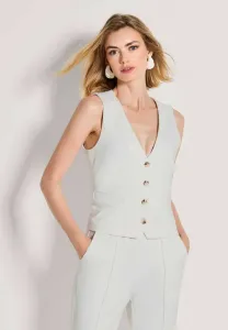 Жилет из армеллозы Madeleine, White