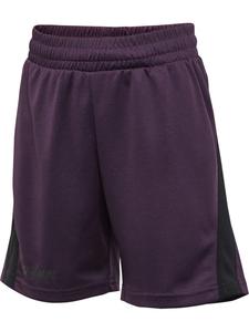 Детские шорты "Hmlmulti Pl Shorts Kids" фиолетового цвета Hummel