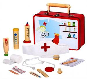Бино, развивающая игрушка Ветеринарный чемоданчик Bino