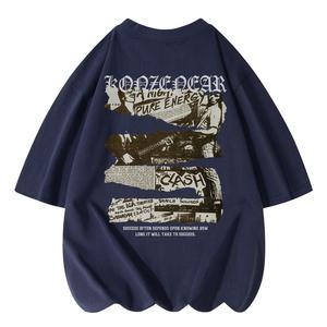 Футболка унисекс KONZEN·, темно-синий