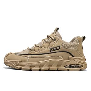 Дышащие нескользящие низкие повседневные кроссовки men's Boogie Bear, хаки