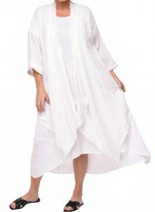 Кардиган Cheyenne в белом цвете Tulip Clothing