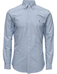 Рубашка POLO RALPH LAUREN mens Classic, Blue/White