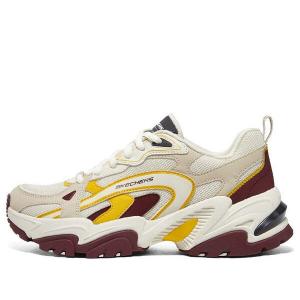 Кроссовки stamina v2 'beige burgundy' Skechers, бордовый