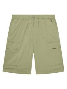 Шорты из ткани обычного кроя 4L2VC9046 United Colors Of Benetton, зеленый