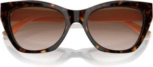 Женские солнцезащитные очки Emporio Armani EA4176 "Кошачий глаз", Brown