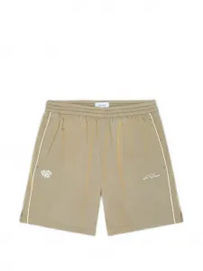 Шорты с вышивкой логотипа Smith Les Deux, бежевый