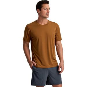 Мужская легкая футболка Elevate Free Fly, Russet