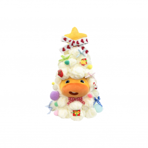Рождественская коллекция подвеска из плюша Капибара Лулу высотой 10 см Love, [christmas letter]ice cream lulu+limited handcrafted белый christmas trees