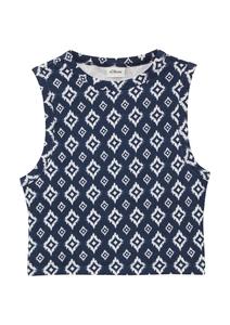 Топ s.Oliver, темно-синий