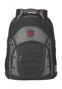 Рюкзак для ноутбука Synergy, отделение для ноутбука 16, эмблема, двухцветный, 30 л, мужской WENGER, цвет Schwarz Grau