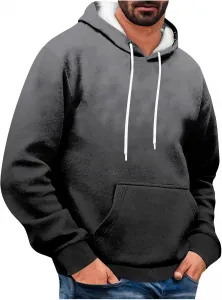 Толстовка с капюшоном для мужчин Loose Fit Tie Dye с карманом