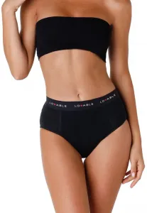 Трусики для менструации с высокой талией, для умеренных выделений, 3 штуки в упаковке. Lovable, Nero