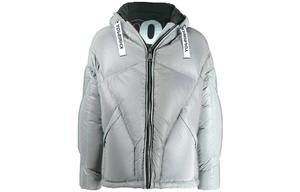 KHRISJOY Худи с капюшоном на шнурке, Silver