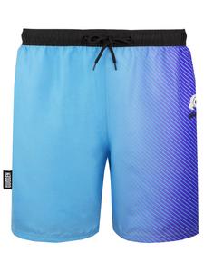 GUGGEN MOUNTAIN Разноцветные плавки синего цвета