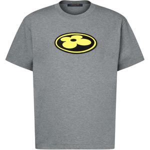 Футболка Lv с принтом LOUIS VUITTON, серый