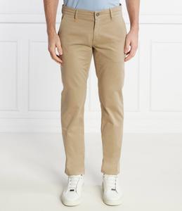 Брюки BOSS ORANGE chino schino slim fit, песочный