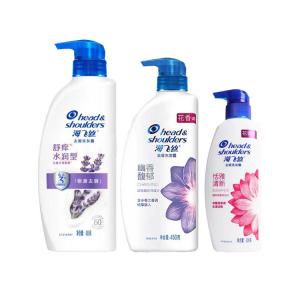 Очищающий шампунь для волос с ароматом увлажняющий освежающий 450g+450g Head&shoulders