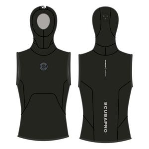 Жилет Scubapro Everflex Yulex 2.0 Hooded Inner, черный