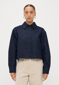 Блуза ONLY Petite ONLMAGGIEMAY SHIRT, Dark Blue Denim/Dark-Blue Denim