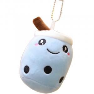 Креативная милая универсальная подвеска плюшевая кукла для чашки молочного чая высотой 12см Mise, синий