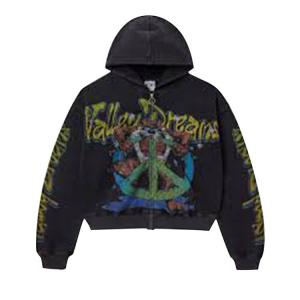 Худи Vale Forever Taz Zip Up Hoodie, Black