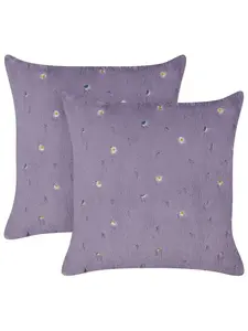Декоративная подушка Beliani 2er Set Deko LAVATERA, фиолетовый