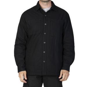 Мужская куртка-рубашка из парусины на флисовой подкладке Sonoma Goods For Life, черный