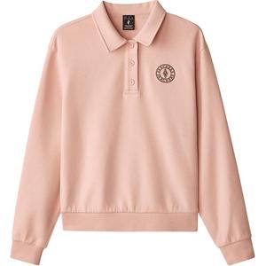 Yazhuan Series Футболка поло женская белое облако розовый Skechers