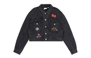 Джинсовая куртка унисекс черный Palladium