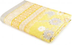 Покрывало Bassetti из хлопка POSILLIPO цвет Y1 ЖЕЛТЫЙ размер 240х255