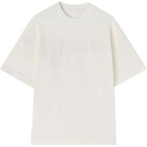 Футболка с логотипом JIL SANDER, белая